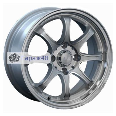 LS 144 R15 / 6.5J PCD 4x108 ET 27 ЦО 65.1 Литые Серебристый полированный