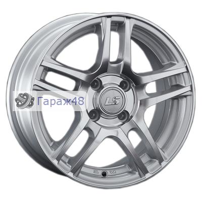 LS 285 R16 / 7J PCD 4x100 ET 40 ЦО 73.1 Литые Серебристый полированный